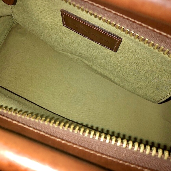 RALPH LAUREN Tartan Plaid Doctor's Boston Weekend Suitcase Briefcase Travel Bag - Picture 8 of 17